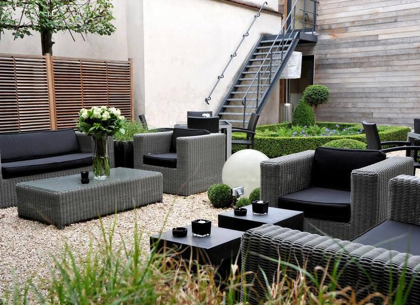 Patio Foto